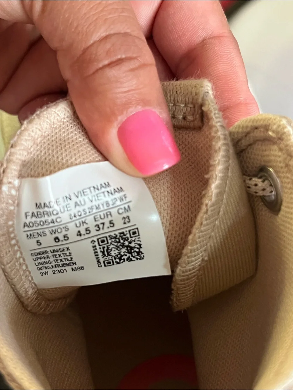 Converse Women's Tan Lace-Up High-Top Platform Boots
